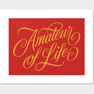 Amateur of Life. Posters and Art